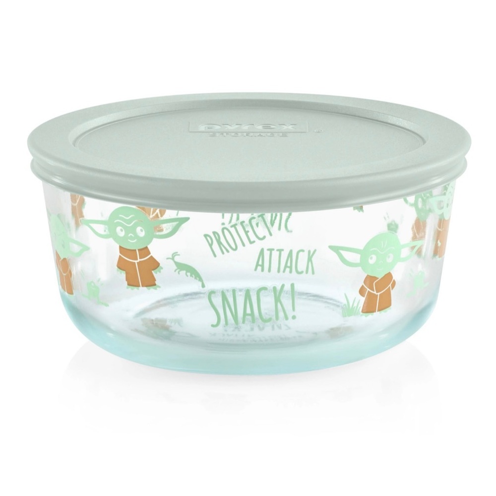 Pyrex‎ 4-cup container-Star Wars- Baby Yoda